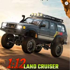 JXC 1/12 LC80 Toyota Licensed RC Rock Crawler – 4WD 2.4GHz Off-Road Truck