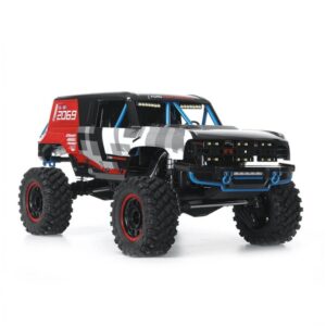 MJX H12P 1/12 2.4G 4WD 4CH Sensorless Brushless Motor RC Car Short Course Vehicle Model RTR Bronco Baja 1000 Genuine Authorization - One Battery