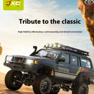 JXC 1/12 LC80 Toyota Licensed RC Rock Crawler – 4WD 2.4GHz Off-Road Truck
